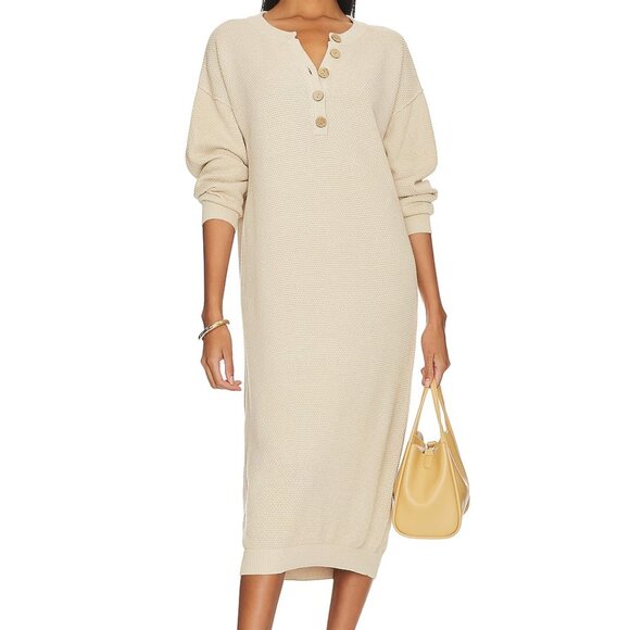 Free People Hailee Sweater Midi Dress Free People - Picture 1 of 4